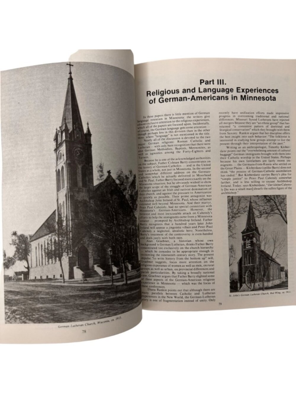 German-Americans In Minnesota Immigrants Dr. Clarence Glasrud Concordia 1981 SC - Picture 7 of 16